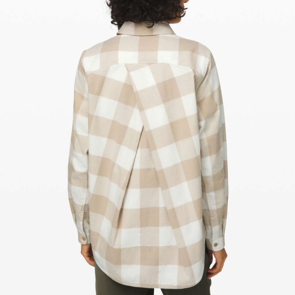 Lululemon - Full Day Ahead Shirt * Flannel - Picture 2 of 4